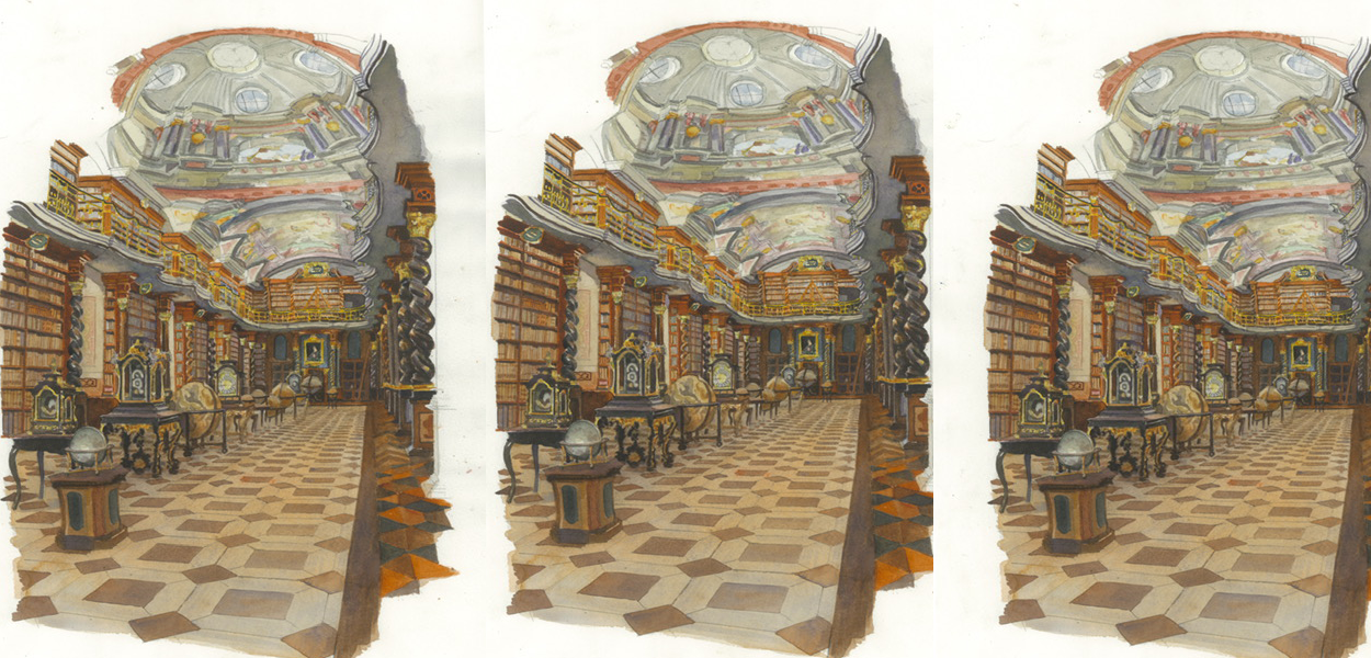 The Baroque Library of the Klementinum by Tom Mairs